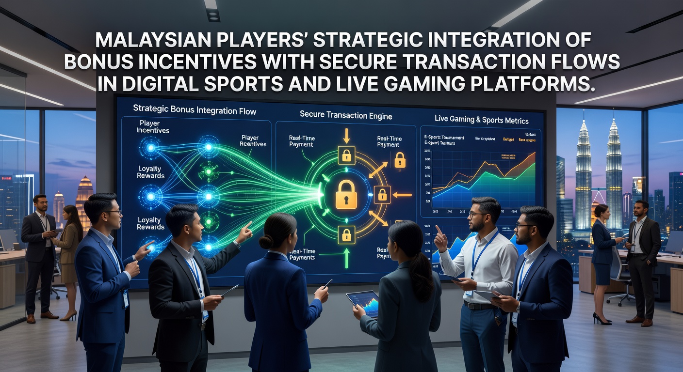 Malaysian players navigating bonus incentives and secure payment interfaces on digital sports and live gaming platforms